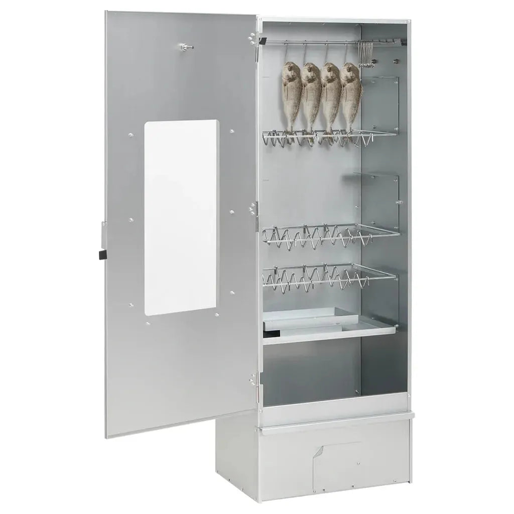Forno elettrico affumicatore bbq generatore fumo freddo acciaio zincato 3200762