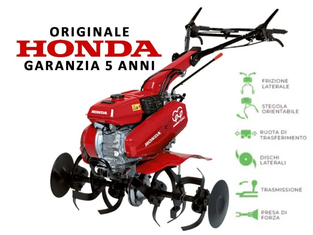 Motozappa f K7 modelli F560 e FEC1, f 560 K7 motore 4T gx 163cc con fresa normale o miracolo