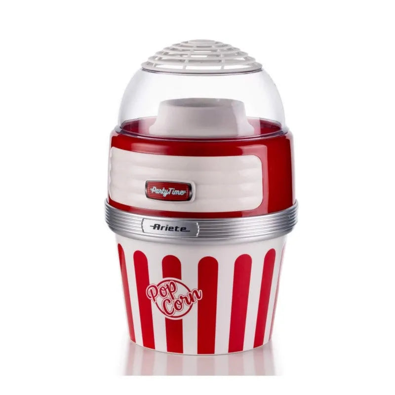 Macchina modello 60GR, popcorn xl, mais in 2 minuti, ciotola estraibile, 1100 watt, rosso