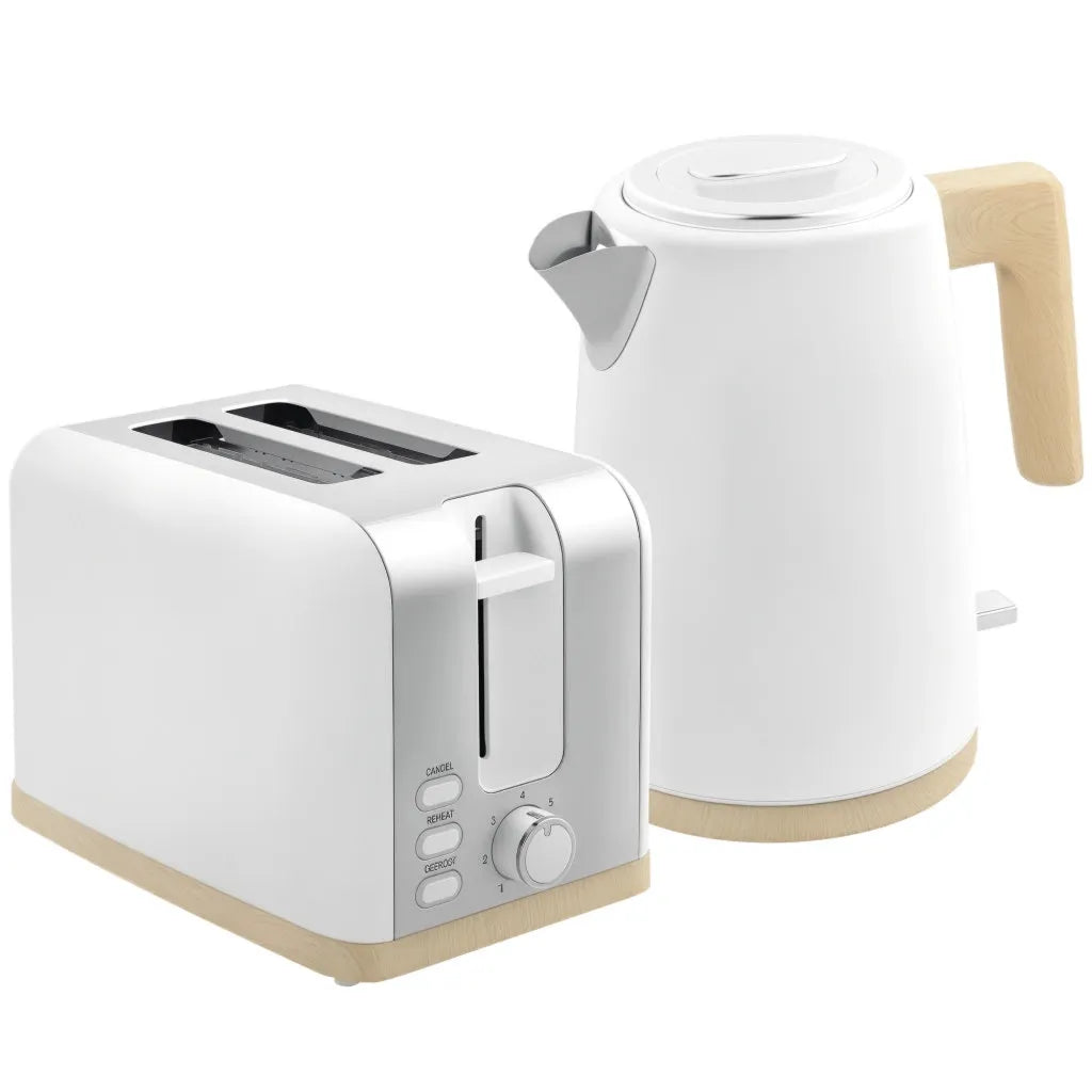 Bollitore e tostapane ¨c ¨c zephmum ¨c 1.7L 2200 W bianco