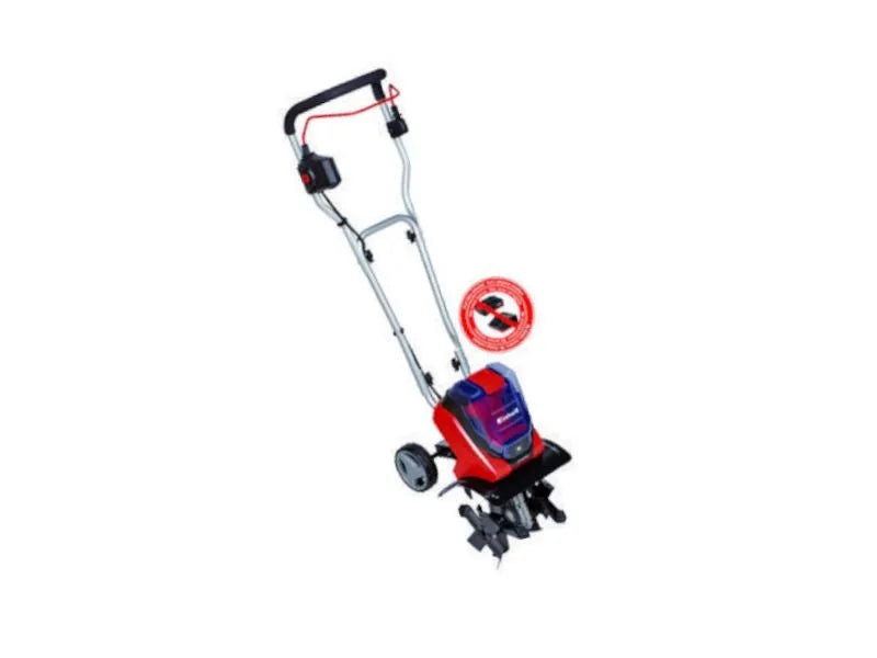 Motozappa modello GE-CR 30, batteria li-solo 18 V senza battera fresa 30 cm