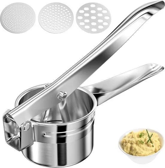 Multiplicatore insalate e spremi di frutta con disco interchangeabile per varie puree e succo