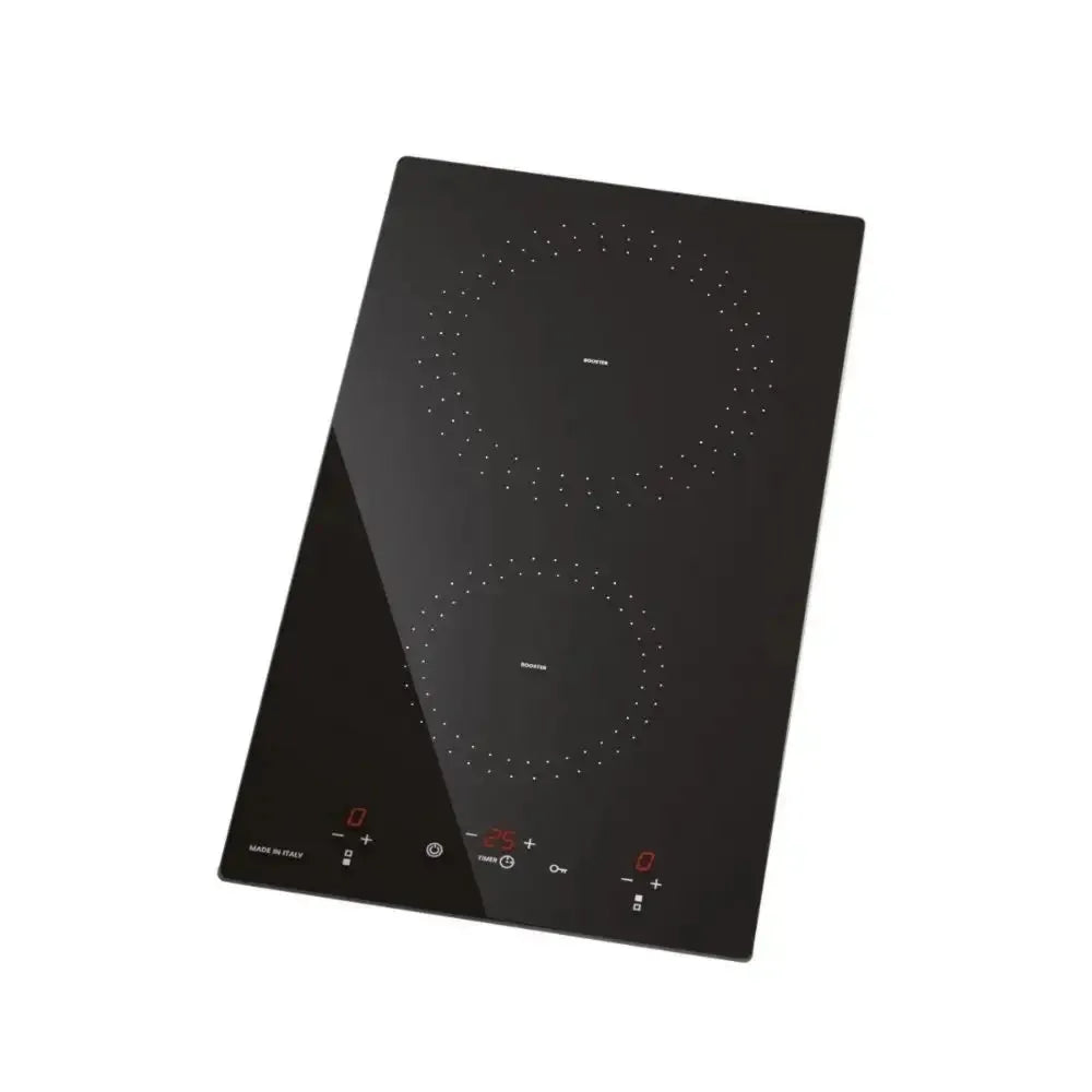 Duo - T30 piano modello T30, induzione vetro ceramico nero cm 30, 2 zone