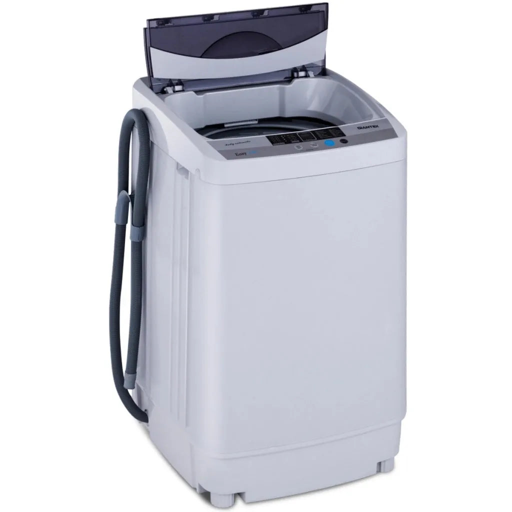 Lavatrice portatile automatico 4,5 kg con 10 programmi centrifuga silenziosa 310 W bianco