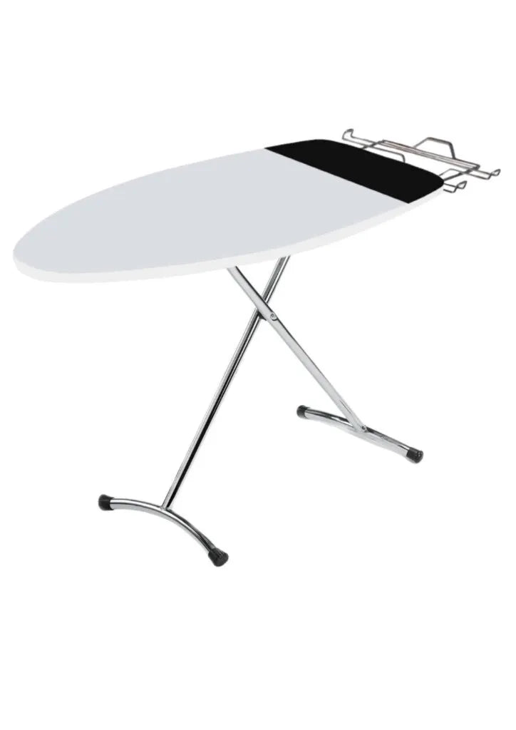 Asse stiro elegant 125x46cm salvaspazio area ignifuga con copriasse in acciaio