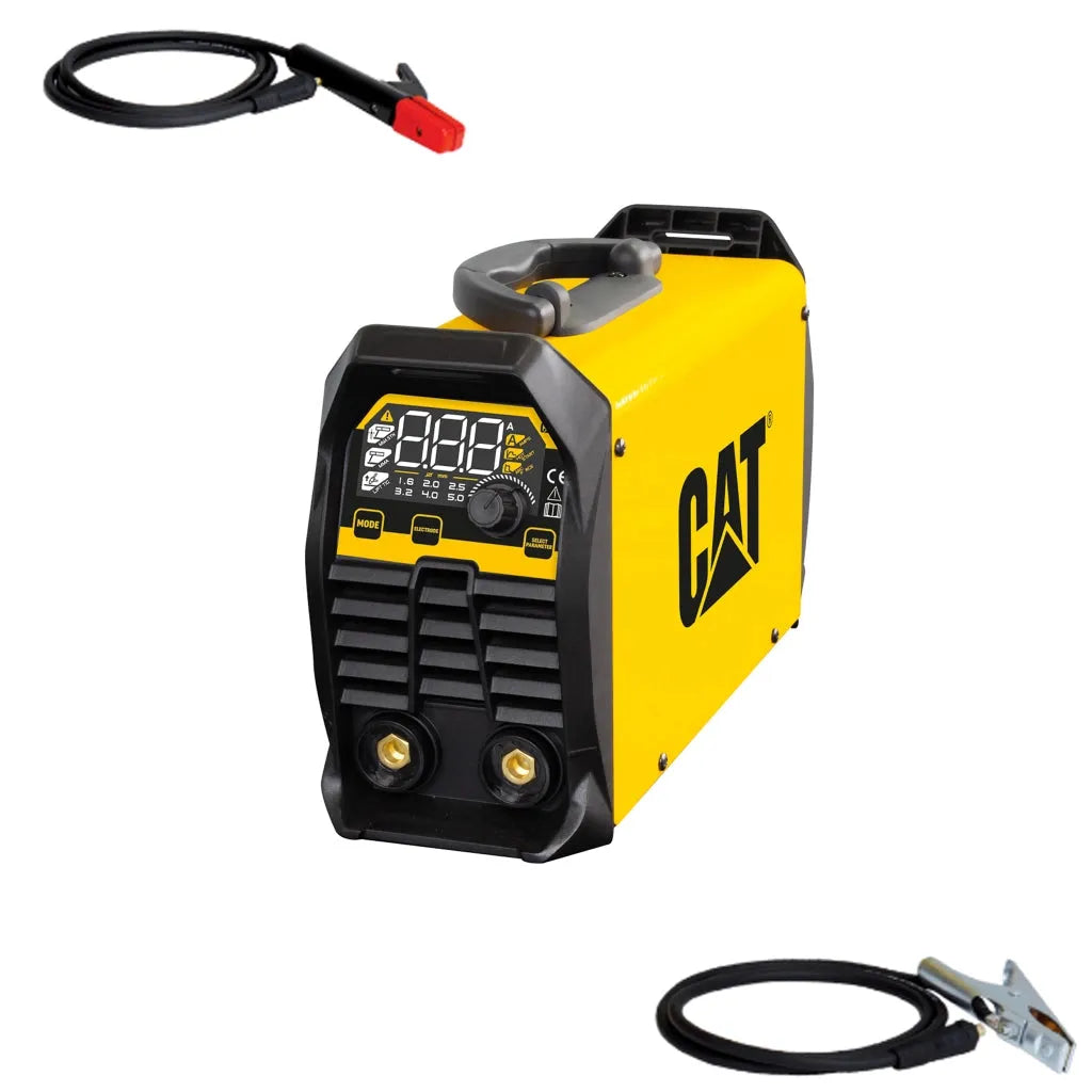 Saldatrice inverter CAT160A modello CAT160A, 230 V con impostazioni automatiche per elettrodo + accessori