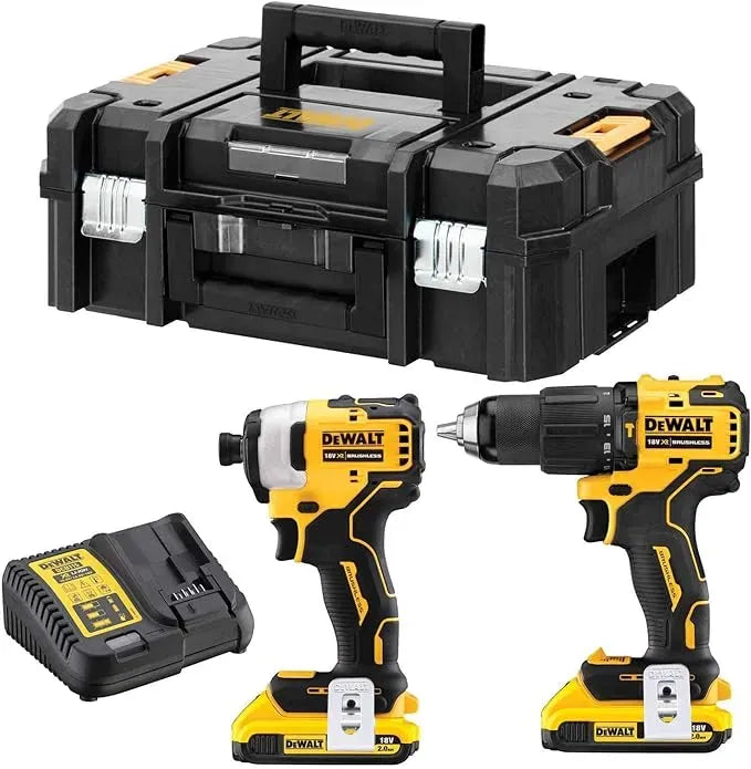 Trapano avvitatore modelli DCD709 e DCK2062D2T, kit + ad impulsi 1/4