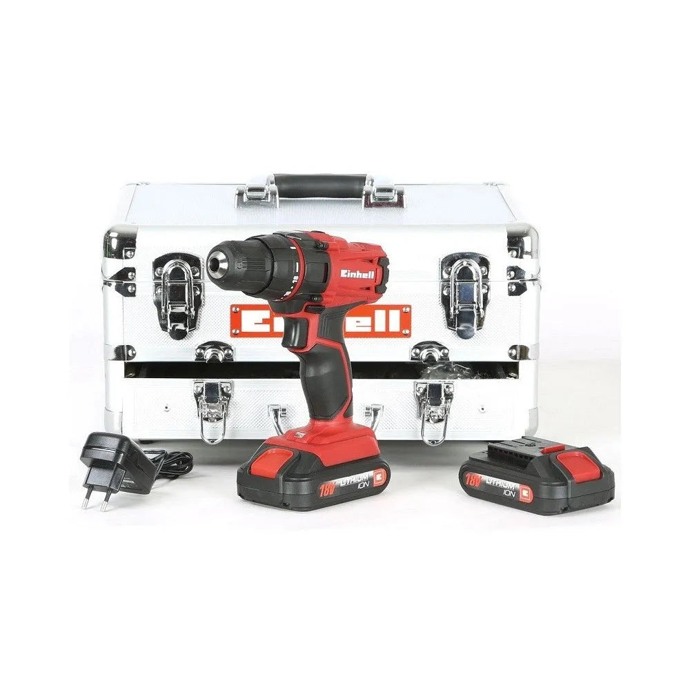Trapano avvitatore modello TC-CD 18, 18 V -2 li kit valigetta alluminio
