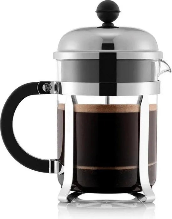 Macchina da caffè stoviglie 17 oz, da caffè di lusso., finitura cromata 0.5L