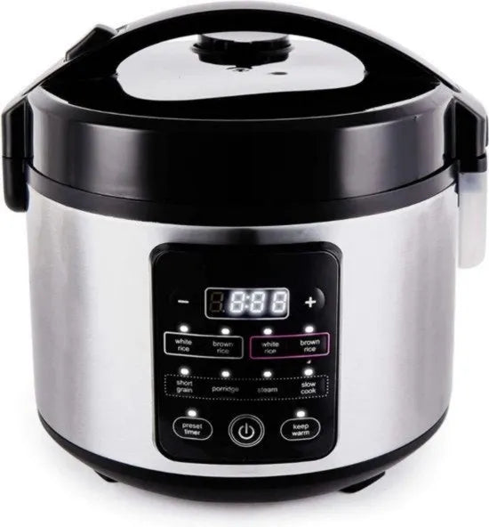 Cottura risotto - padella ceramica, logica fuzzy avanzata, 5 funzioni di, 3 multicottura, capacità 5,5 tazze