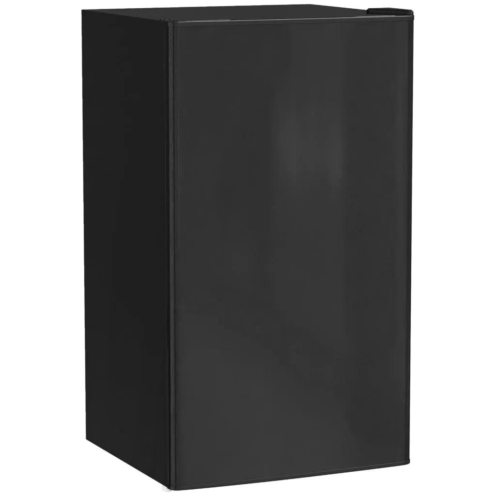 Frigorifero compatto monoporta 91 L nero con congelatore porta reversibile e temperatura con regolazione salvaspazio per casa e ufficio