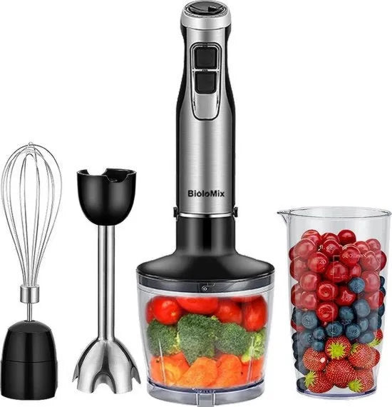 Multifunzione modello 4-IN-1, staia, rvs, frullatore, maker di smoothie, manuale, 1200 W