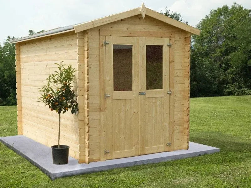 Casetta legno agnese in abete grezzo non trattato CM200X300