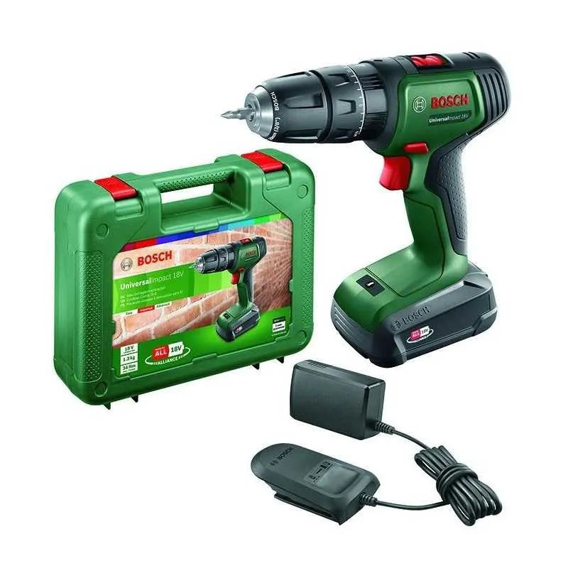 Trapano elettrico modello 06039D4101, universal impact 18 V