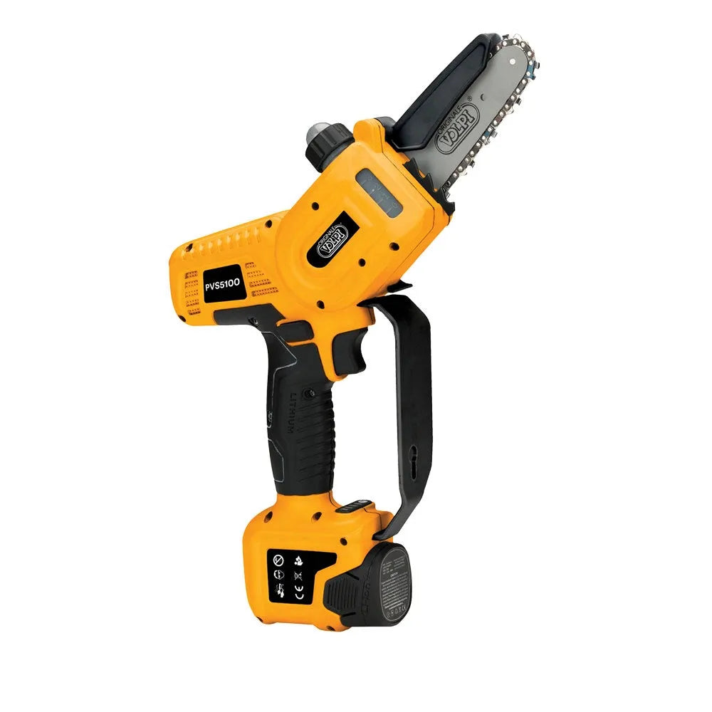 Potatore modello PVS 5100, batteria 14,4 V, 2,5 Ah litio