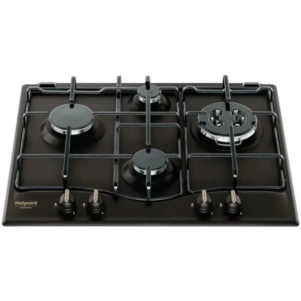 Piano cottura a gas modelli F154763 e PCN 640 T, an r /ha 4 fuochi nero