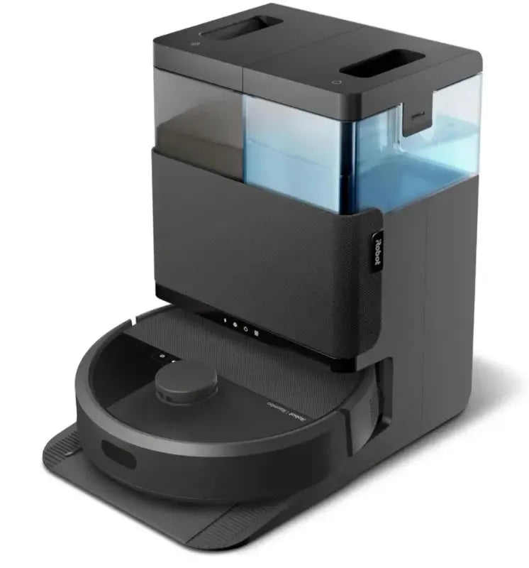 Irobot roomba plus combo 405 + stazione autowash, aspira e lavapavimenti nero
