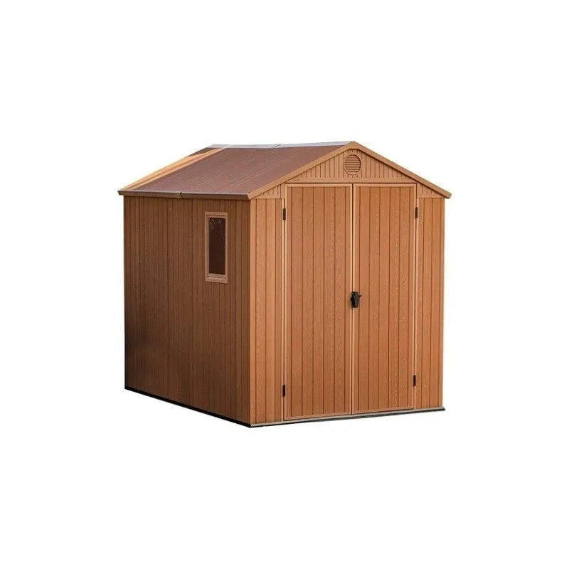Casetta modello 190LX244PX221H, resina effetto legno 6x8 darwin
