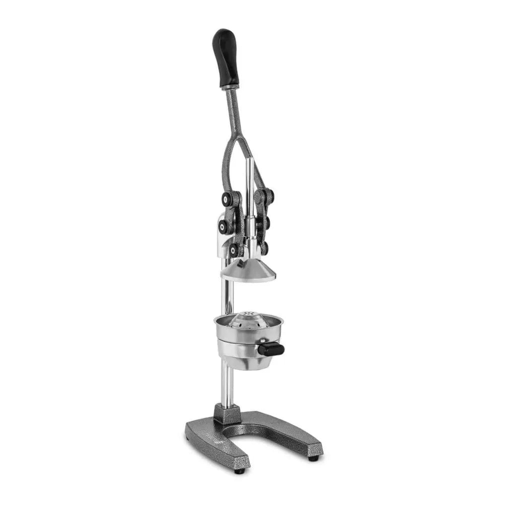 Materiale telaio spremiagrumi manuale ferro imbuto, cono e coppa acciaio inox 14_0004817