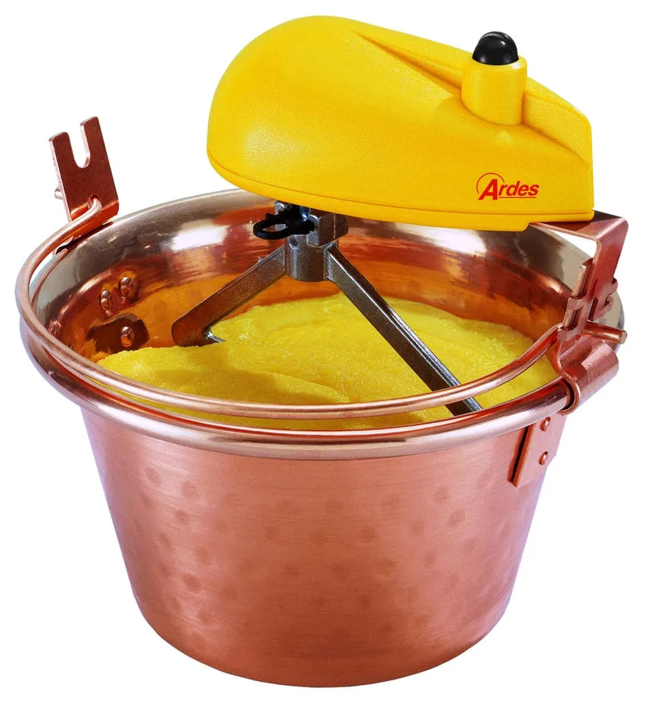 Pentola polenta paiolo rame automatico -248