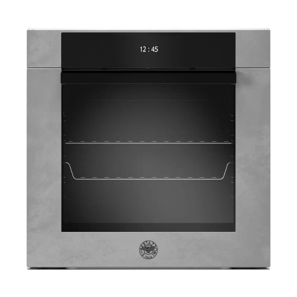 Forno da incasso modello F6011MODVPTZ, vapore pirolitico, finitura zinco classe a++