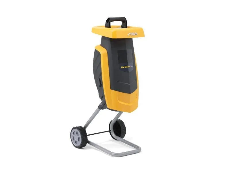 Biotrituratore da giardino bio master 2200, elettrico, con doppia lama reversibile