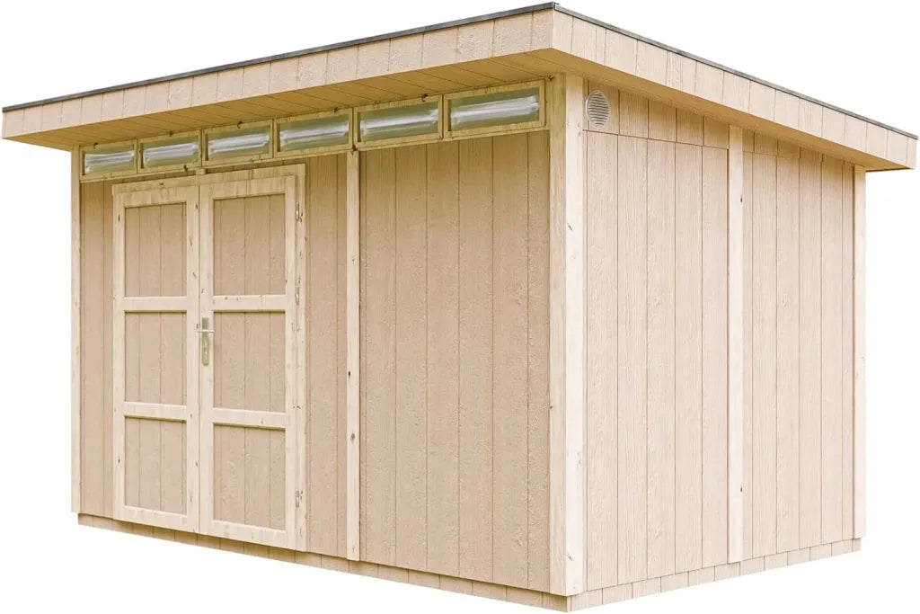 Casetta da giardino modelli M904A e L412XW279CM, di qualit  premium 8,7m ²