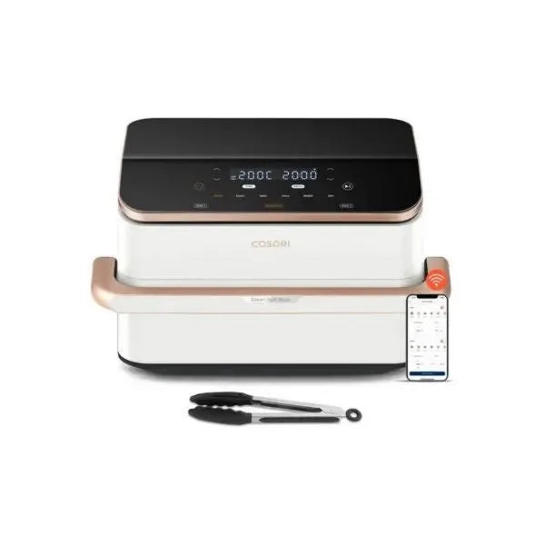 Friggitrice ad aria modello TF101SC, cosori 1895375 doppia 10 l indipendente 2800 W ad calda bianco